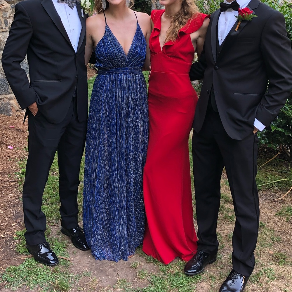 Red prom dress